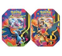 Pokemon Tin da Collezione Mega Charizard X e Y - Bundle 2Pz - ITALIANO Nuovo