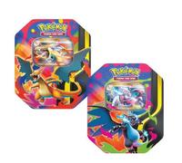 Pokemon Tin da Collezione Mega Charizard Y e X Coppia ITA