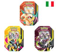 Pokemon Tin da Collezione Megaforze- Bundle 3Pz - Prevendita 28/08