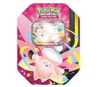 Pokémon tin da collezione mega chiarodiluna assortito