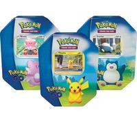 POKEMON - TIN POKEMON GO TRIO COMPLETO- ITA SEALED