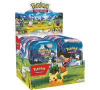 Pokemon Trading Card Game Eroi Ascesi Mini Tin Latino Spagnolo 10 Unità