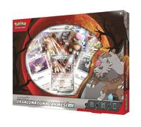 JCC Pokémon: Collezione Ursaluna Luna Cremisi ex (4 Carte olografiche e 4 Pacchetti di Miglioramento JCC Pokémon)
