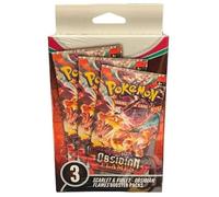 Pokemon Trading Card Game TCG Scarlet and Violet - Fiamme di ossidiana 3 Booster Pack