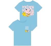 Pokémon Tshirt Bambino, Tshirt Ragazza Pikachu e Mew, Abbigliamento Bambine 9-10 Anni