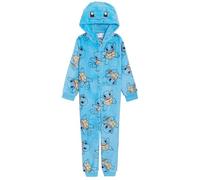 Pokémon Tutina Bambini Ragazze Ragazzi Travestimento Intero con Cappuccio con 3D in Pile Tuta da Notte con Cerniera Loungewear