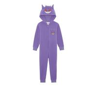 Pokémon - Tutina con Cappuccio per Ragazzi o Ragazze, Gengar, 11-12 Anni