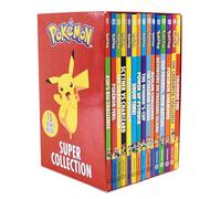 Pokemon Ultimate Book Collection Series - Set di scatole da 1 a 14 (Ash's Big Challenge, Pokemon Peril, Orange League, Scyther VS Charizard e molto altro ancora)