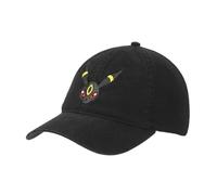 Pokémon Umbreon Face - Berretto da baseball destrutturato, colore: nero