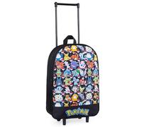 Pokémon Valigia per Bambini, Valigia Trolley Bagaglio a Mano Bambino 39x27 cm, 10.5L, 2 Ruote, Chiusura Zip (S (39-10.5L), Multi)