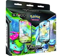 Pokémon Venusaur V & Blastoise V pacco mazzo Lotta, gioco di carte (versione inglese), dai 6 anni in su, 2 giocatori, tempo di gioco: oltre 10 minuti