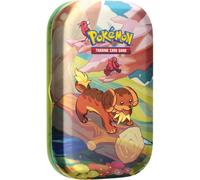Pokemon TCG Vibrante Paldea Mini Latta Trading Gioco di Carte Set per Bambini