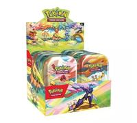 Pokemon Vibrant Paldea Sfavillante Display da 10 Mini Tin Sealed in Italiano (IT