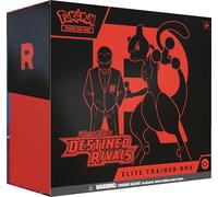 Pokémon TCG: Scarlet & Violet - Scatola Allenatore Elite Rivali Destinati (1 Carta Promo Full-Art, 9 Booster & Accessori Premium)
