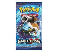 Pokémon XY12 "Evolutions", pacchetto estensione: 10 carte supplementari per il gioco di carte collezionabili Pokémon (random: non è possibile scegliere le carte. Versione inglese. Lingua italiana non garantita.)