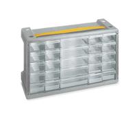 CASSETTA CASSETTIERA 25 SCOMPARTIMENTI CASSETTI PORTA MINUTERIE TERRY POKER