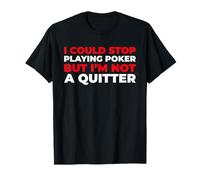 Poker Bluff Face - Texas Hold'em River Poker Maglietta