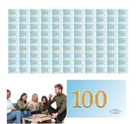 Poker Chips Set for Adults, Waterproof Poker Chips, Family Card Games Set, 100 Piece, with Cards, Camping Poker Game, Travel Card Game