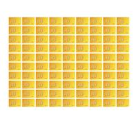 Poker Chips with Numberss, Scratch-Resistant Playing Cards Chips Set of 100, Reusable Board Games for Adults Women Men Amateurs Enthusiasts