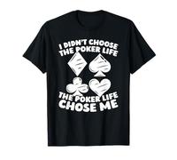 Poker Face - River Bluff Texas Hold'em Poker Maglietta