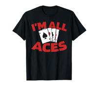 Poker Face Texas Hold'em Bluff - River Poker Maglietta