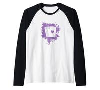 Poker Hand Tutti e Quattro Gli Assi Maglia con Maniche Raglan
