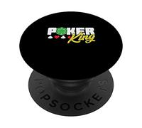 Poker King Poker Chips Leader PopSockets PopGrip Adesivo
