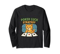 Poker Luck Strategy Cat Maglia a Manica