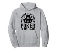 Poker Player Nonna è Il Mio Nome Poker è Il Mio Gioco Poker Felpa con Cappuccio