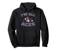 Poker River Texas Hold'em Bluff - Face Poker Felpa con Cappuccio