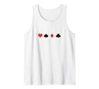 Poker Spades Cuore Diamanti Croce Canotta