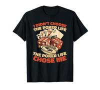 Poker Texas Hold'em - River Bluff Face Poker Maglietta
