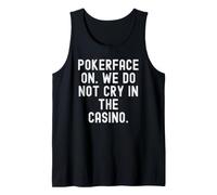 Pokerface su Non Piangere nel Casinò Bold Canotta