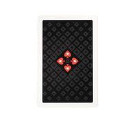 POKERSTARS - mazzo di carte da gioco Black Diamond Fade - 100% plastica da poker con colori bicolori - Durevole e impermeabile - Premium Deck per Texas Hold'em, giochi e collezionisti