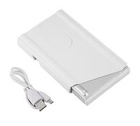 Pokerty Tastiera Pieghevole, Tastiera Wireless Portatile Pieghevole Magnetica per Android iOS