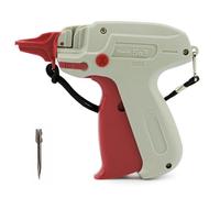 Pokornys - Pistola etichettatrice Banok 503 X fine in set conaghi ricambio - Per applicazione etichette prezzo su tessuti pregiati come camicette, seta (1 Ago di ricambio)
