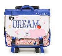 Pol Fox Cartella CARTABLE TROLLEY 38 CM A ROULETTES in Rosa Unica