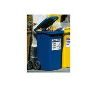 POLA 333206-2 - Bidoni della Spazzatura per modellismo, Colore: Blu