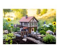 Pola G 331115 - Mulino Ad Acqua Con Struttura In Legno Nuovo