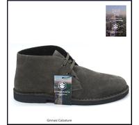 Polacchine da uomo LUMBERJACK scarpe desert boot lacci grigio scamosciate casual