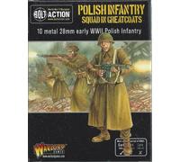 Polacco Fanteria Squad IN Greatcoats - Warlord Games - Bullone Azione
