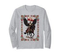 Polacco Guerriero Ussaro Polska Heritage Folk Pride Maglia a Manica