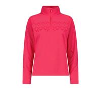 Polaire 1/2 zip con dettagli stampati sul davanti donna CMP Arctic Fleece Rouge L