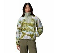 Polaire Columbia Sequoia Grove Printed Half Zip (Citron Haze, Fieldaze) Donna M