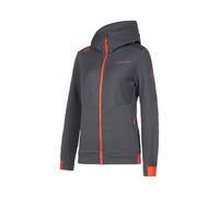 Polaire da arrampicata La Sportiva Mood Hoody W (Carbon/Cherry Tomato) Donna M