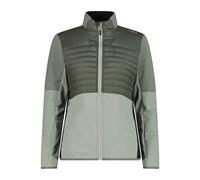 Polaire ibrida Stretch Performance con imbottitura Feel Warm Flat donna CMP Unlimitech Vert 2XS