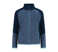 Polaire lavorato a maglia nido d'ape bambina CMP Bleu 5 ans