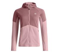 Polaire Ortovox Fleece Light Grid Hoody (rosa alba) donna S