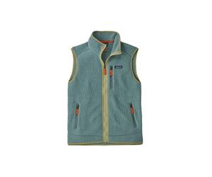Polaire senza maniche Patagonia M's Retro Pile Vest (Blue Sage) Uomo L