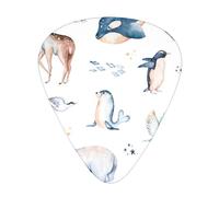 Polar Arctic Animals - Plettri per chitarra elettrica, per chitarra acustica (12 punti)
